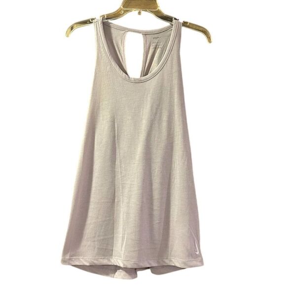 Nike Women's XS pink Yoga Dri-FIT Sleeveless Racerback Tank Top - Picture 1 of 6